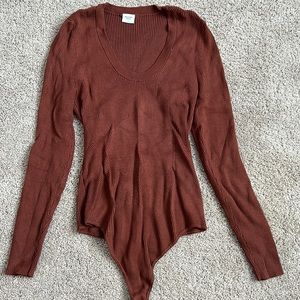 Sweater bodysuit size XL